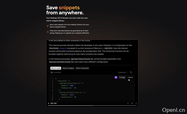 Code Snippets AI