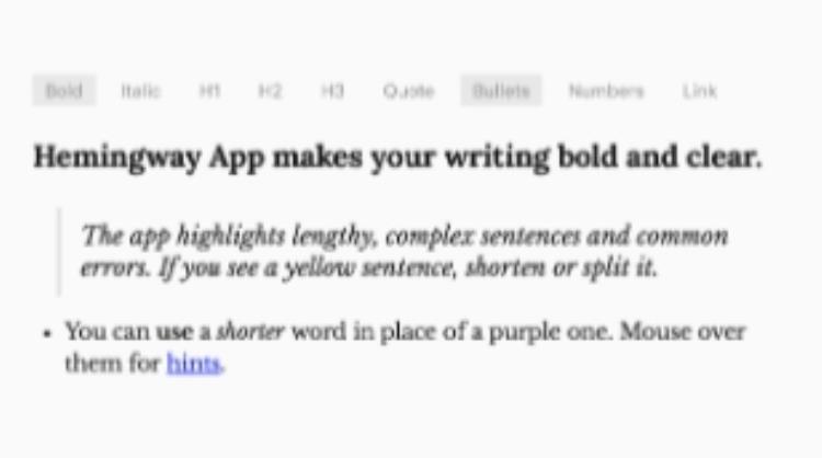Hemingwayapp