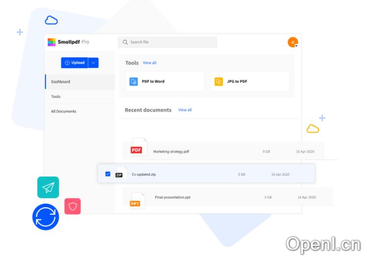 Smallpdf - PDF转Word