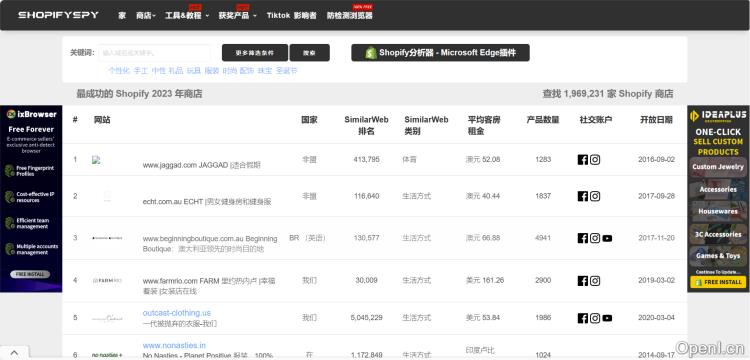 ShopifySpy