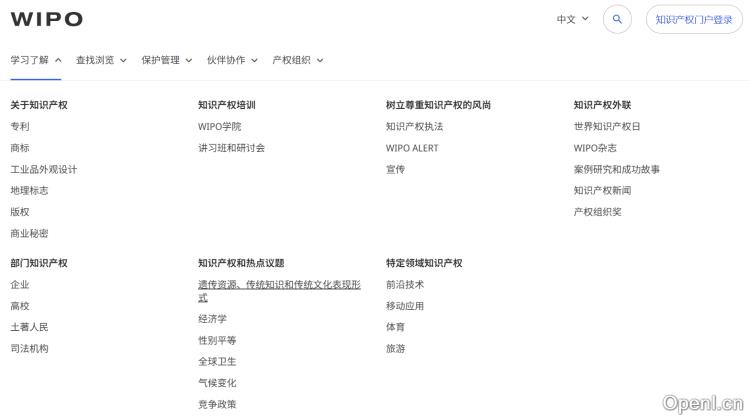 WIPO世界知识产权