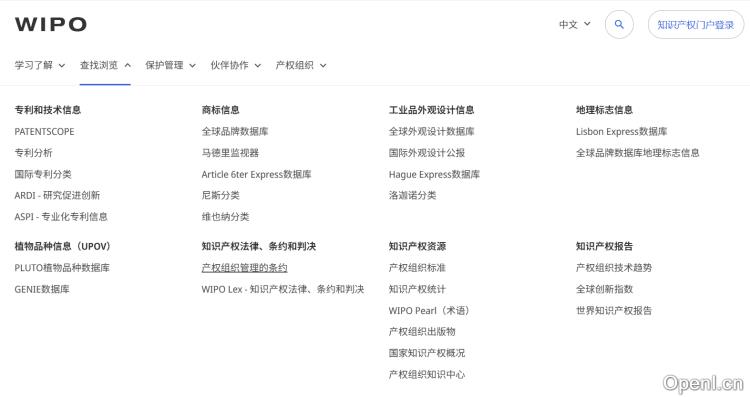 WIPO世界知识产权