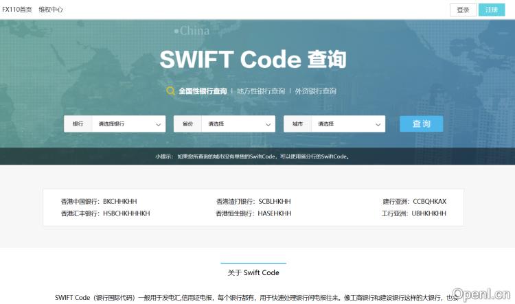 SWIFT查询