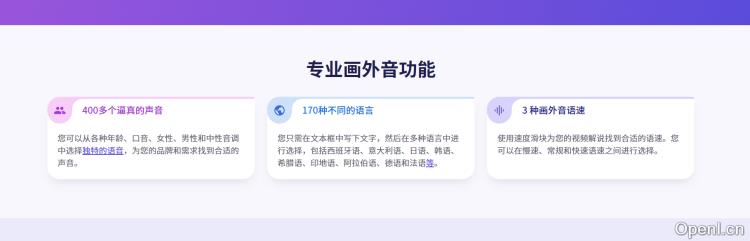 Clipchamp AI 旁白生成器