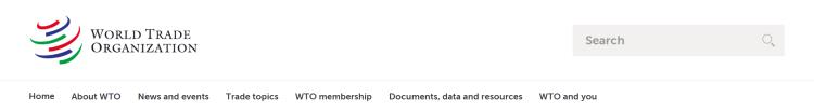 WTO - 世界贸易组织