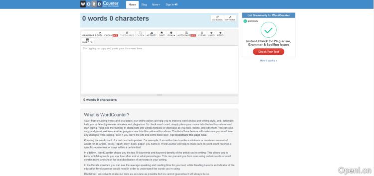 WordCounter词频分析