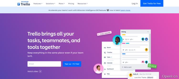 Trello项目管理